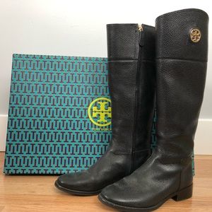 Tory Burch Signature Riding Boots